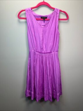 Banana Republic Lavender-Pink V-Neck Sleeveless Dress